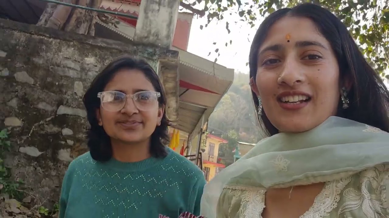 Me Gayi Shivani Di Ke Ghar //Lutru Mahadev Cave 🛕