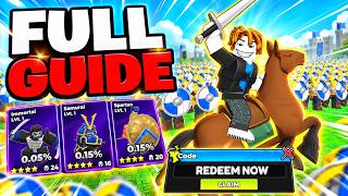Command An Army Guide! (Codes, Pro Tips & Tricks, Best Units, Best Strategy) ROBLOX screenshot 4