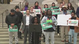 Community members speak against forced labor as prison labor lawsuit is underway