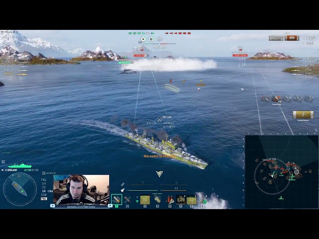 Always a teammate down with this guy - World of Warships class=