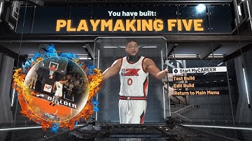 THIS PLAYMAKING FIVE BUILD IS OVERPOWERED IN NBA 2K20 - 30 HOF PLAYMAKING BADGES - MY NEXT BUILD