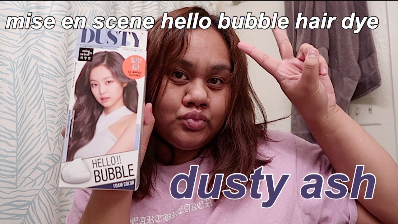 i tried the blackpink jennie hair dye *and it flopped* // hello bubble - 