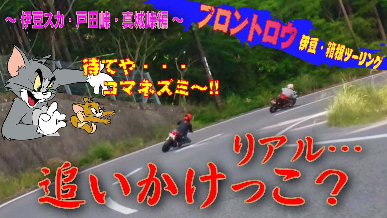 リアル鬼ごっこ？(笑)  GPZ900Rニンジャ・モンスターSP・MT-09のバイク4台で箱根・伊豆ツーリング！ （伊豆スカイライン・戸田峠・真城峠編） ヒヤっとあり(笑)