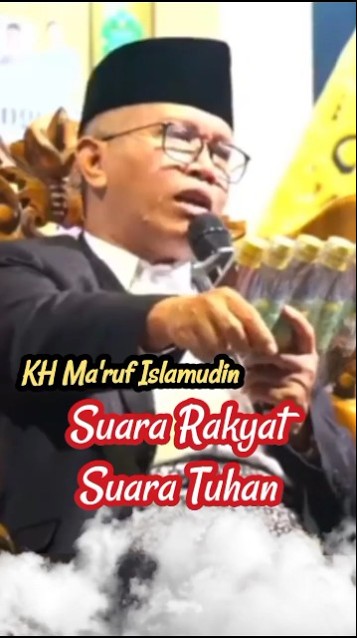 Voice of the People, Voice of God, KH Ma'ruf Islamudin @KyaiMedia