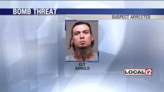 Multiple people arrested after bomb threat and meth lab found