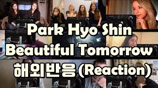 (Kpop Reaction/케이팝 해외반응) 박효신(Park Hyo Shin) - 'Beautiful Tomorrow' MV Reaction  Mashup