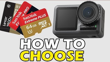 How to Сhoose Micro SD Сard For DJI Osmo Action