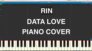 RIN Data Love Piano Tutorial Instrumental Cover