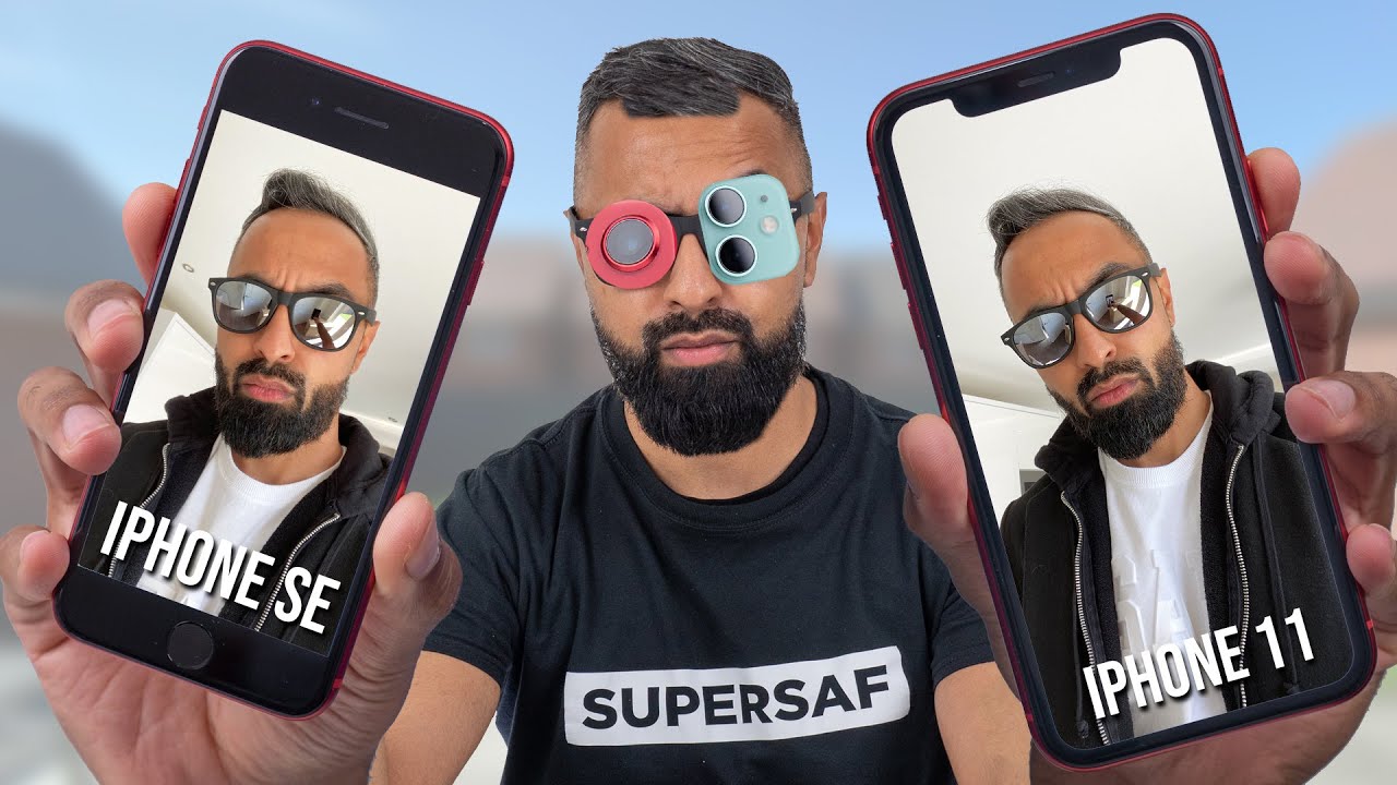 iPhone SE vs iPhone 11 Camera Test Comparison - YouTube