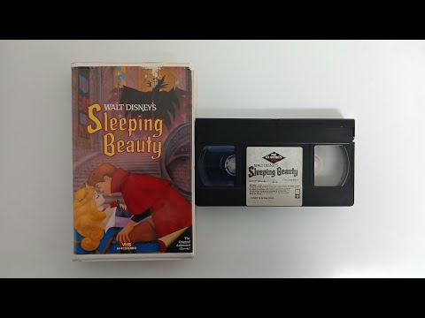 Opening Sleeping Beauty 1986 VHS 60fps