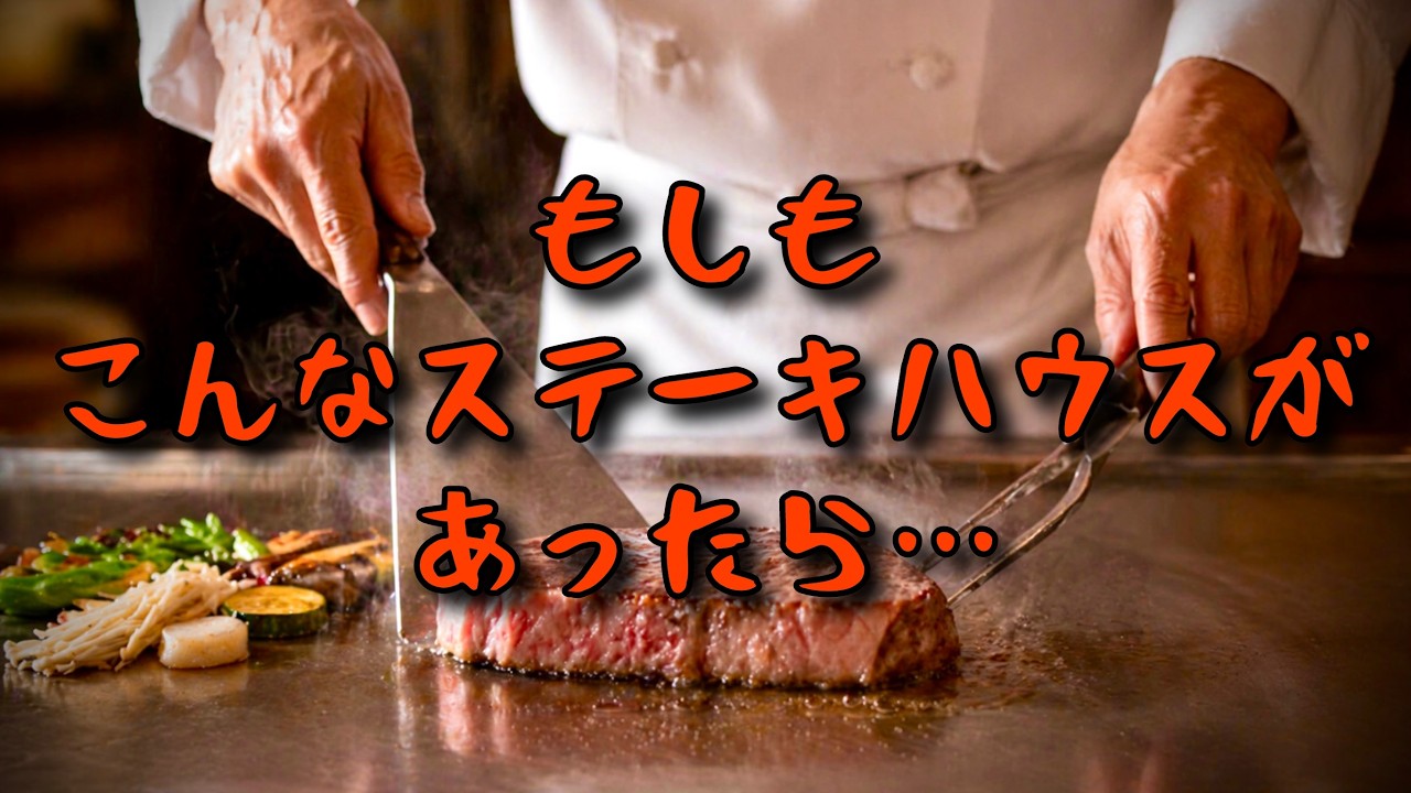Comedy Sketch] What if there was a steakhouse like this? - YouTube