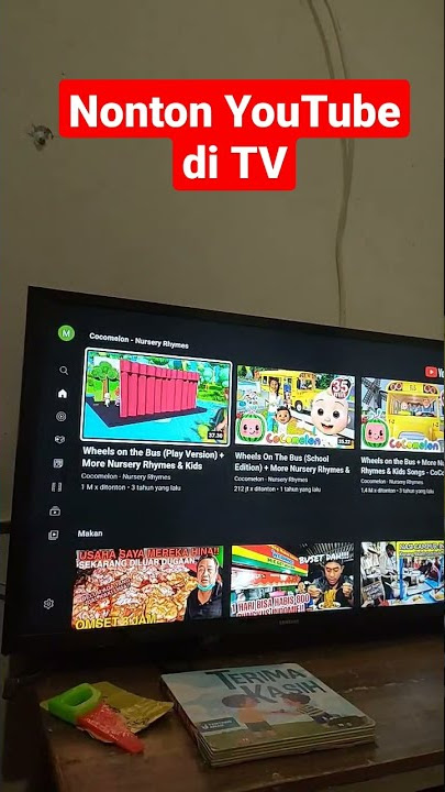 nonton youtube di tv #shorts