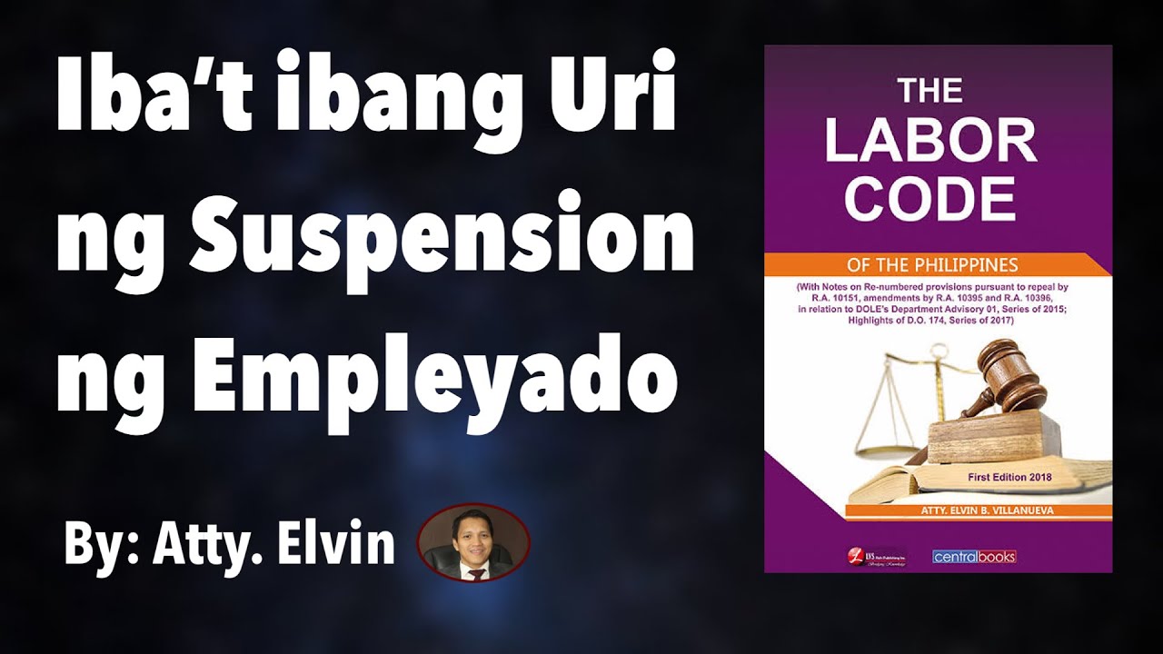 Iba’t ibang Uri ng Suspension ng Empleyado