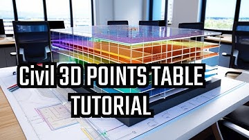 6. Creating Civil 3D  Point tables Tutorial (Video 6/7)