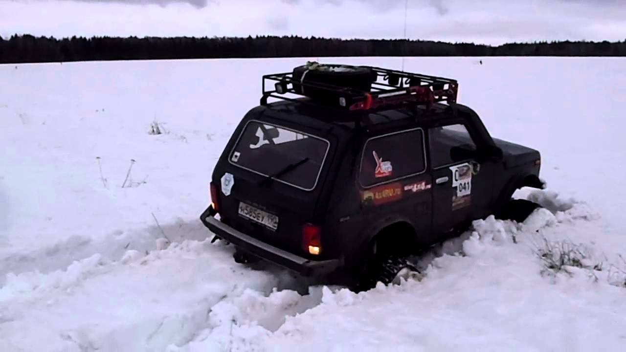Нива на гусеницах видео