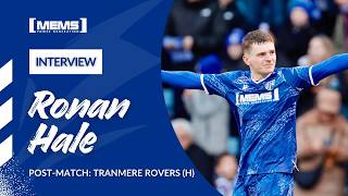 Post Match Ronan Hale Speaks On First Goals And Win As A Gills Player