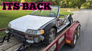 RESCUING THE CRX KART!!