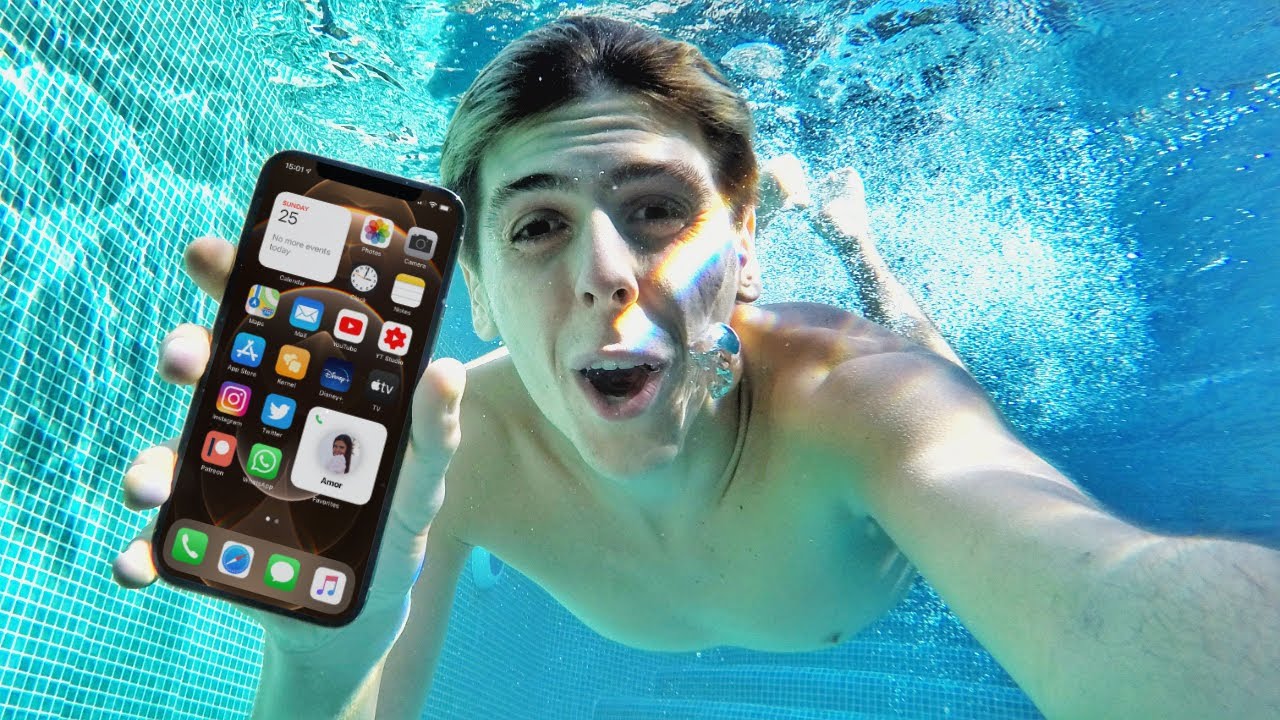 iPhone 12 Water Test - Will It Survive Underwater? - YouTube