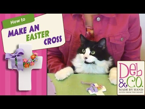Polymer Clay Tutorial - How to make an Easter Cross