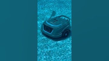 This cordless robotic pool cleaner by Wybot has made our pool cleaning task a breeze! 💨