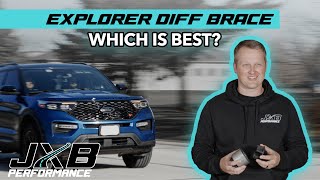 Our NEW Differential Bushing Inserts VS. Steeda and AWR Braces for the 2020+ Ford Explorer