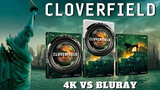 Cloverfield 4k Bluray Steelbook Unboxing. (4k Vs Bluray Picture Comparisons).