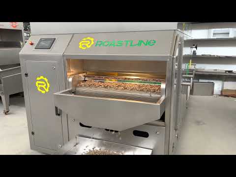 ماكينة تحميص مكسرات طاقة إنتاجية 100 150 كغ س        100 150