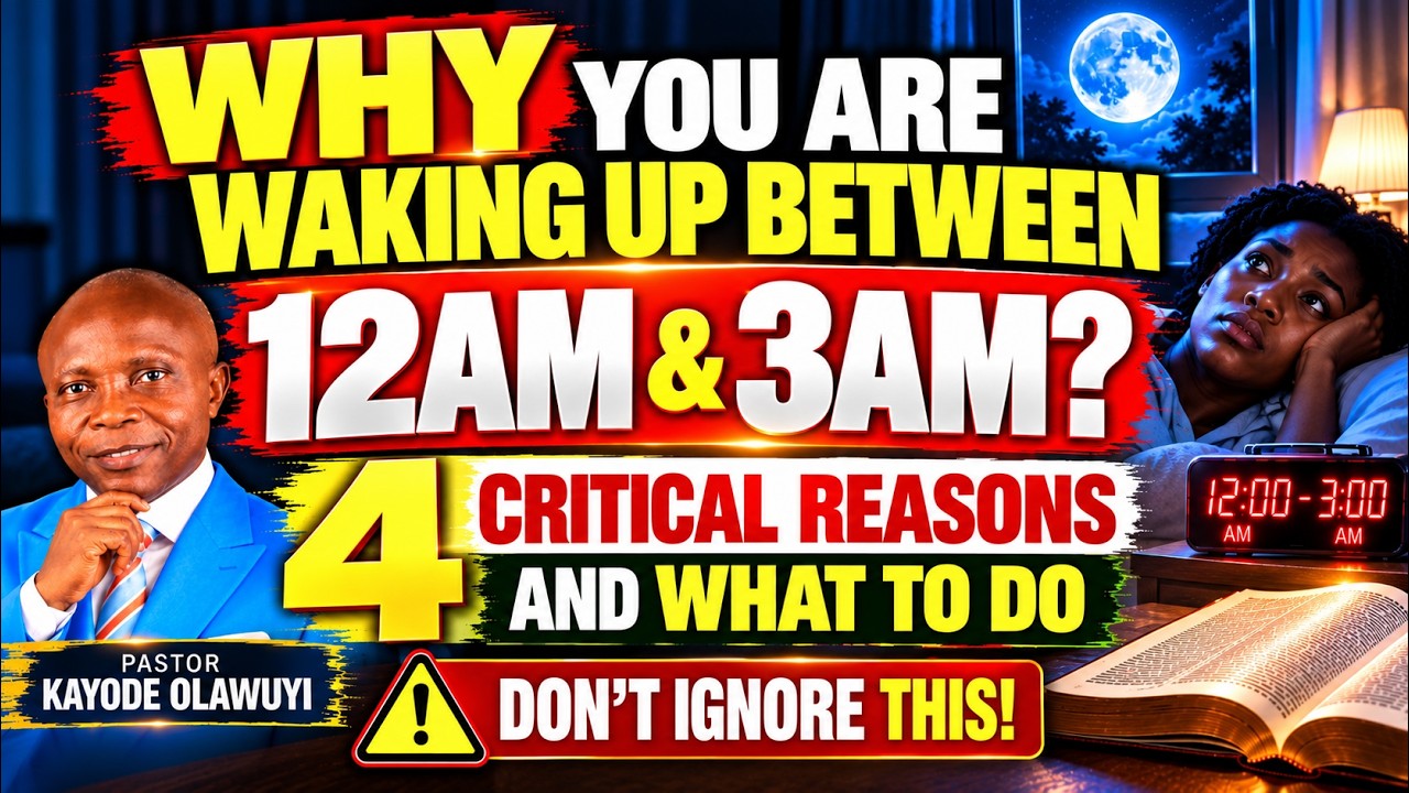 4 Reasons Why You Are Waking Up Between 12am and 3am | Why am I Waking ...