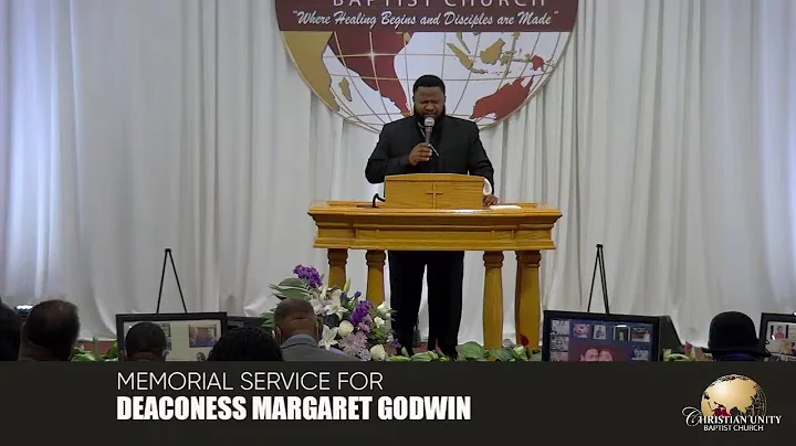 Deaconess Margaret Godwin's Memorial Service