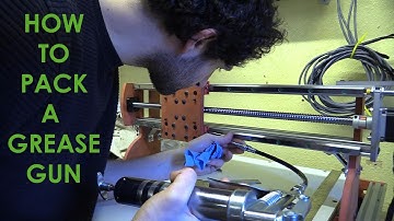 #51 Packing Grease Gun / CNC Linear Rails and Ball Screw Maintenance