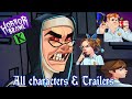 Horror Brawl All Trailers  &amp; Characters | New Keplerians Horror Game