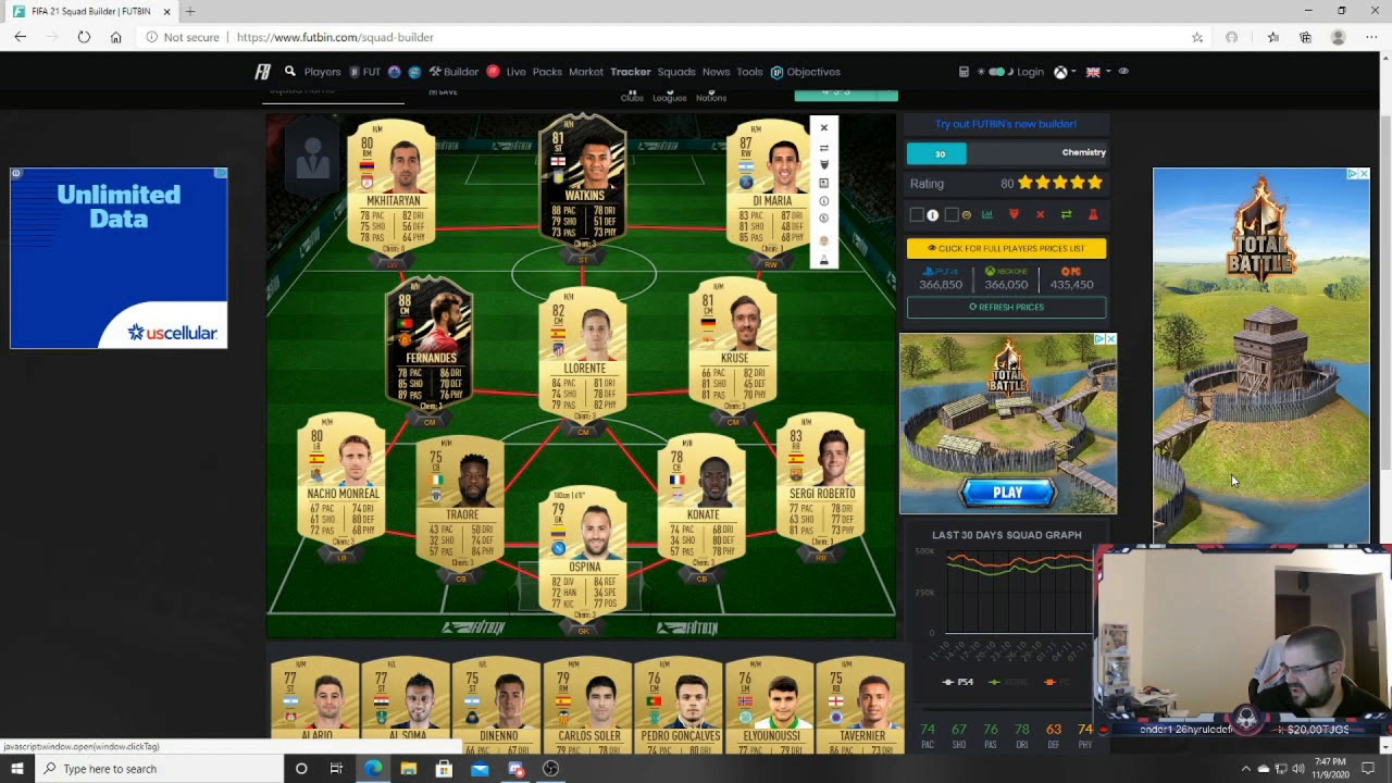 TOTW 7 Predictions