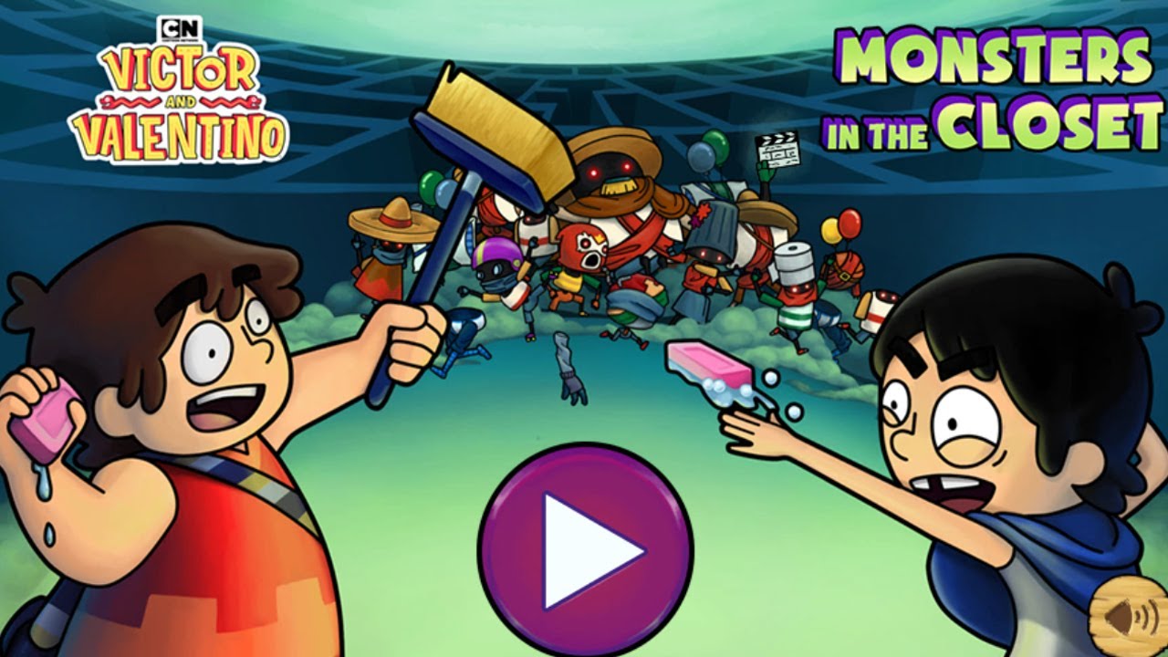 Victor and Valentino Monsters In The Closet (Cartoon Network Games