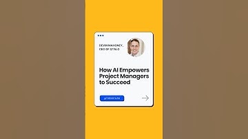 How AI helps Project Managers succeed #shorts #projects #podcast