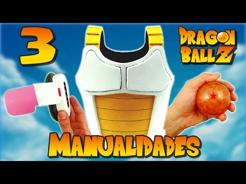 3 MANUALIDADES de DRAGON BALL (RECOPILACIÓN) | DIY Te Digo Cómo