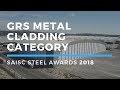 Global roofing solutions metal cladding category  steel awards 2018