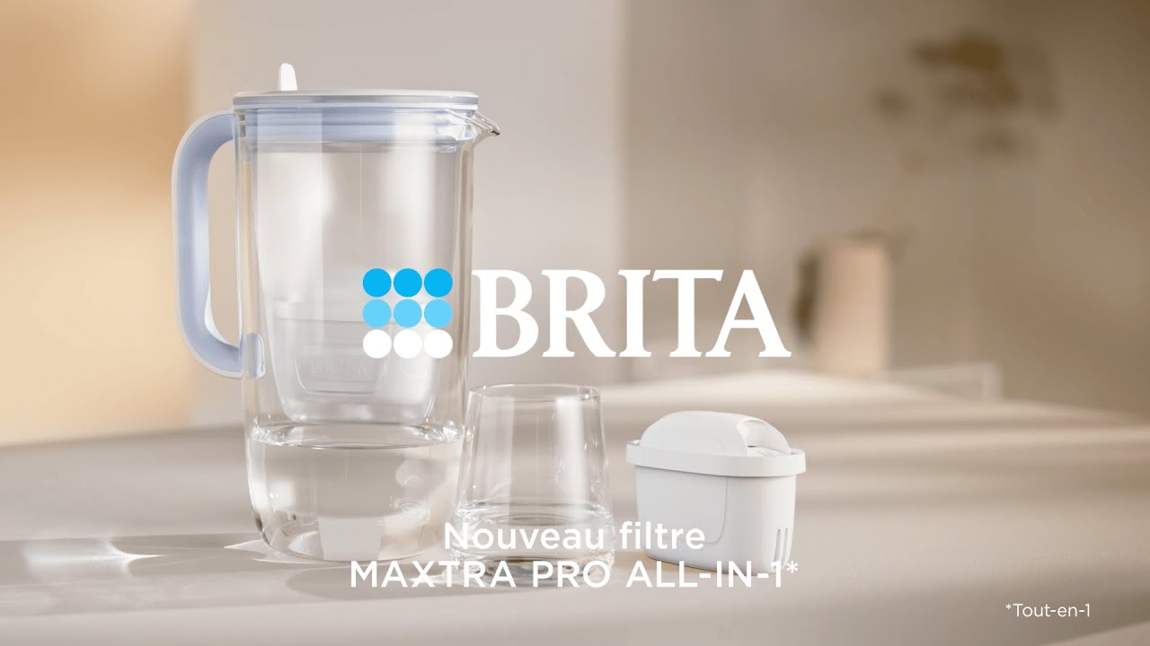 Prends goût au changement avec BRITA MAXTRA PRO ALL-IN-1* 