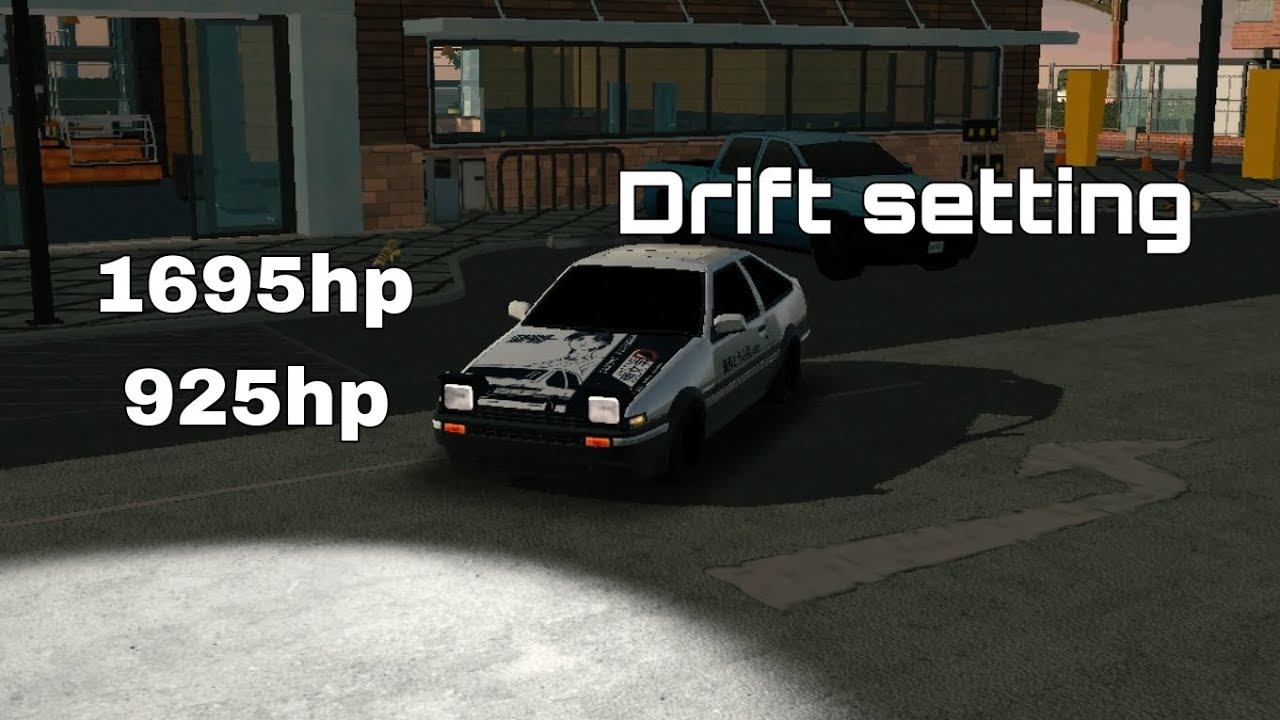Drift setting for Toyota TRUENO AE86/Дрифт настройка на Тойота ТРУЕНО ...