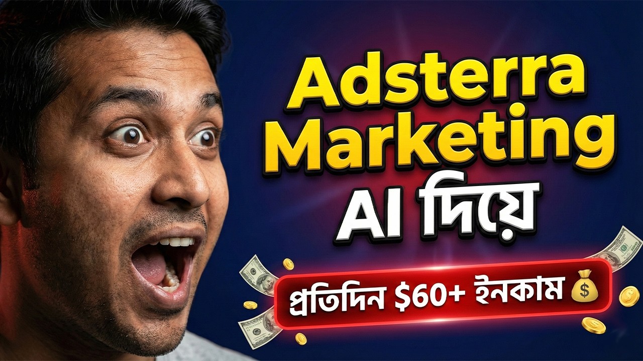 Adsterra Marketing USA Target করে AI দিয়ে, Adsterra Earning tricks  Adsterra Marketing Secret 2026