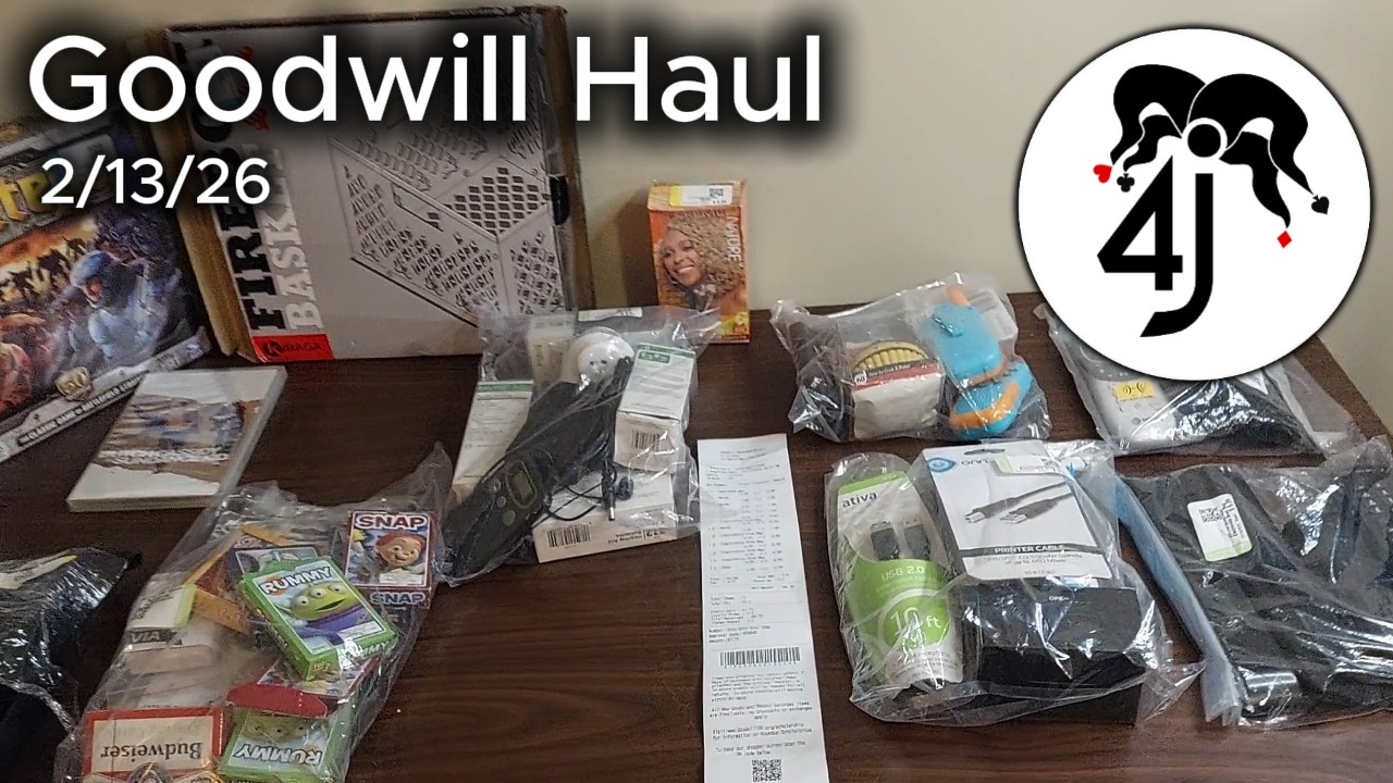 Friday the 13th Goodwill Haul!