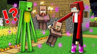 How Mikey and JJ Became Enderman ? - Minecraft (Maizen)