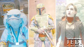 Celebrity Jedi Survivor - All Post-Game Bonus Scenes + Hidden Dialogue Wealth