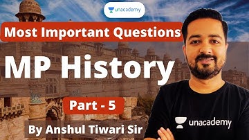 MPPSC Most Important Question | MP History Part-5 | Important MCQ | MPPSC Prelims | Anshul