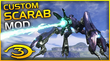 MAKING MY OWN SCARAB - Halo 3 Mod Tools #84
