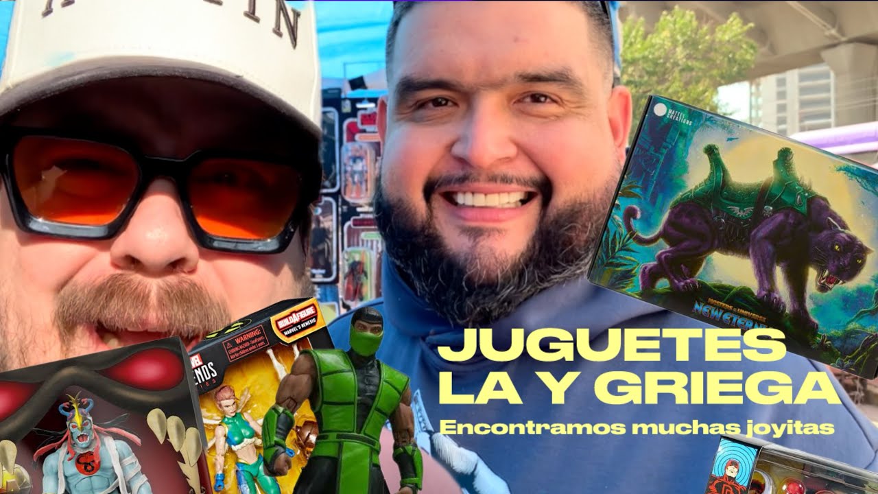 LA MOLE gastó una FORTUNA en Juguetes (y me regaló unos) | Mercado de la Y GRIEGA