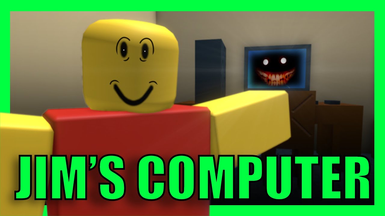 JIM'S COMPUTER ON ROBLOX IS HORRIFYING - YouTube