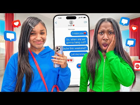 GIRL’S Friend Takes Her Phone & Texts Her Crush, What Happens Next Is Shocking 😭