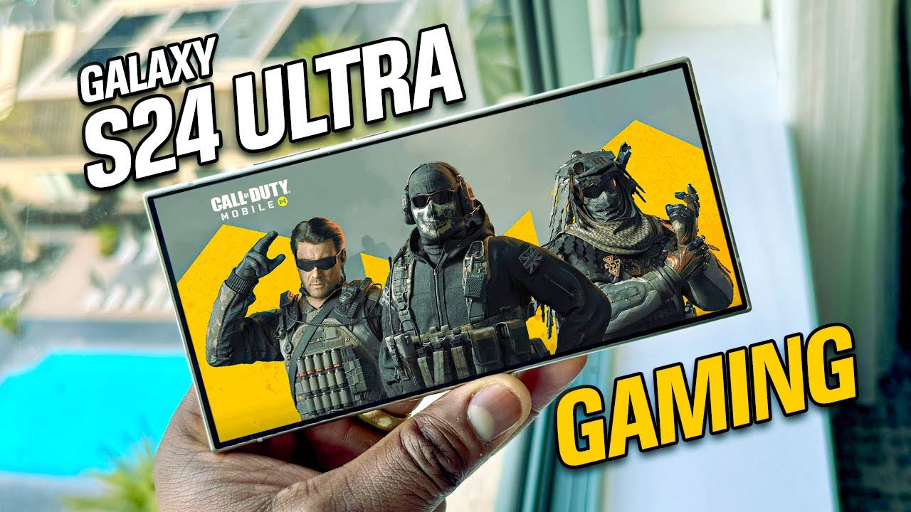 Samsung Galaxy S24 Ultra Gaming YouTube 