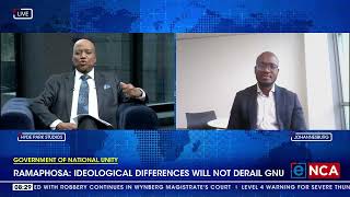 Ideological differences will not derail GNU - Ramaphosa