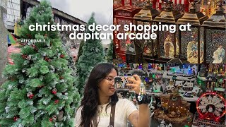 affordable home and christmas decors at dapitan arcade + christmas decor haul | 2023